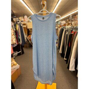 SHEIN Womens Light Blue Sleeveless Casual Dress L